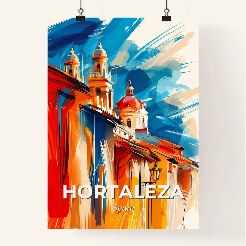 Vibrant Hortaleza, Spain Poster