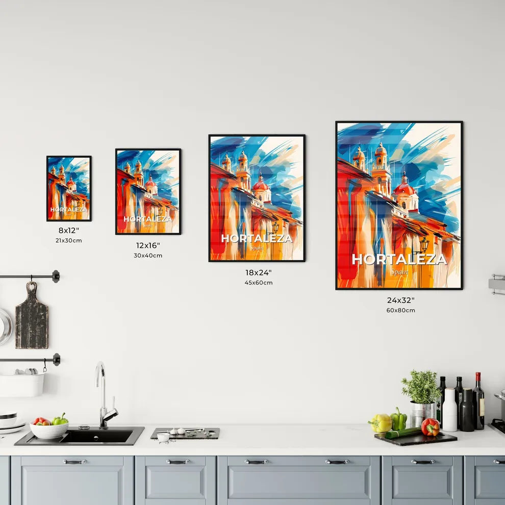 Vibrant Hortaleza, Spain Kitchen Art