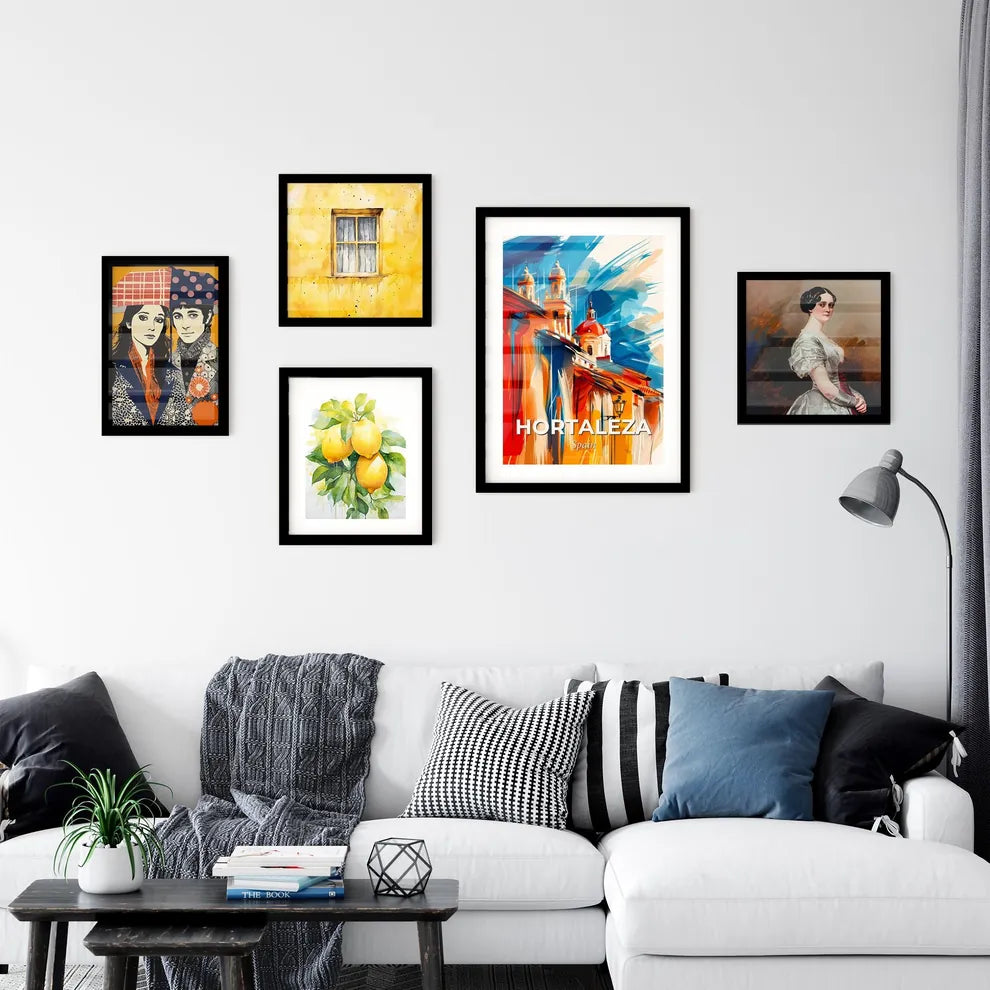 Vibrant Hortaleza, Spain Wall Art Collection