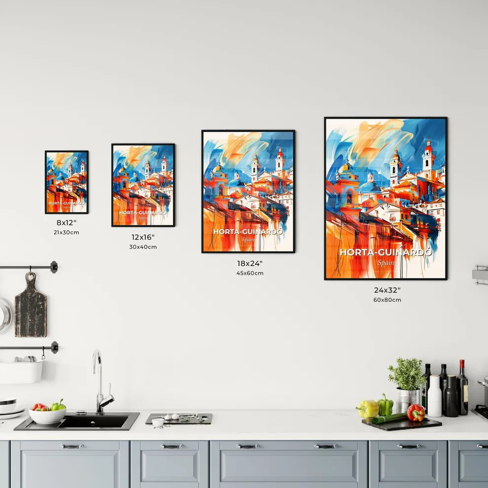 Vibrant Hort Kitchen Art