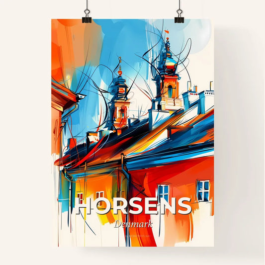 Vibrant Horsens, Denmark Poster