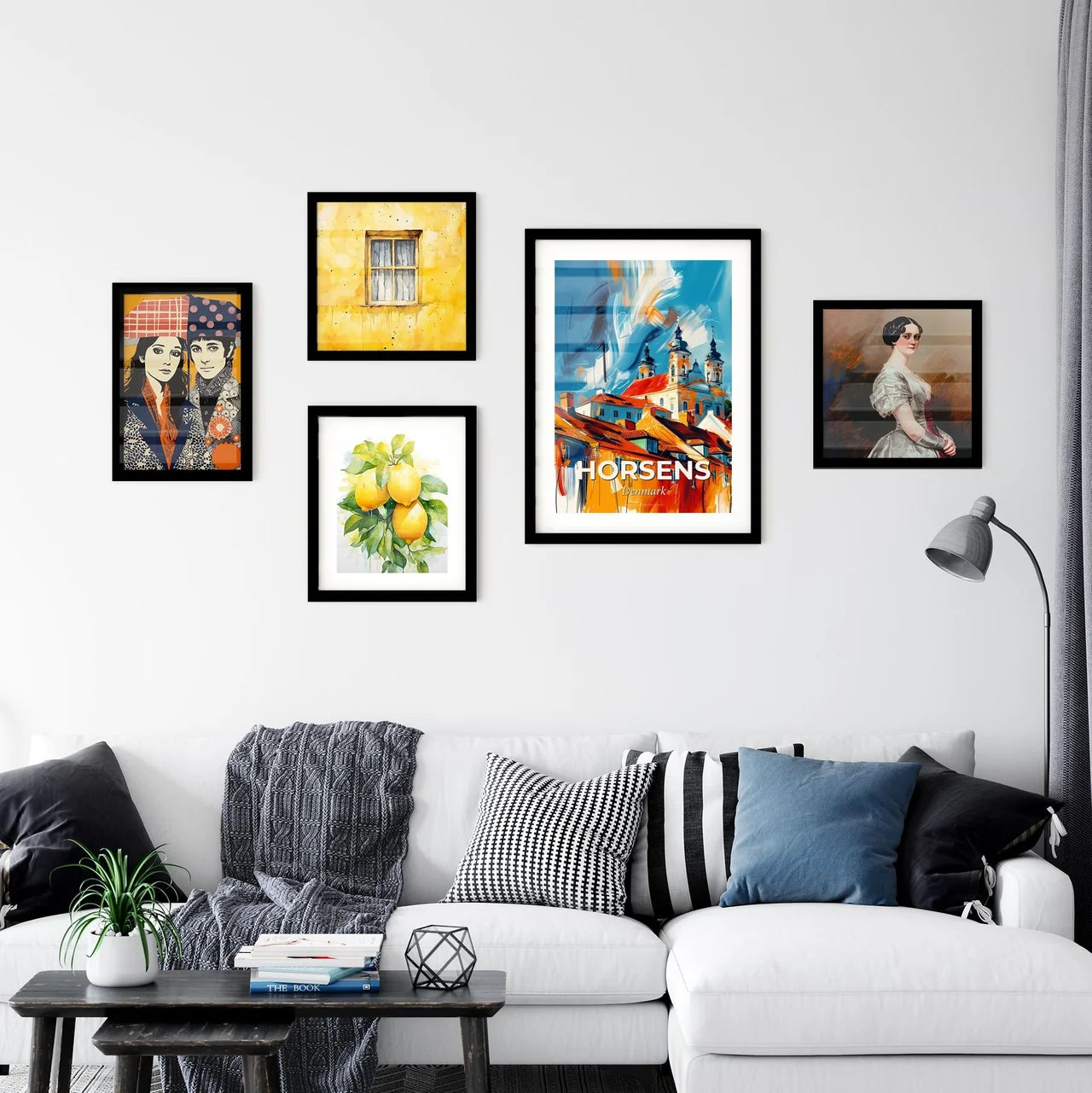 Vibrant Horsens, Denmark Wall Art Collection