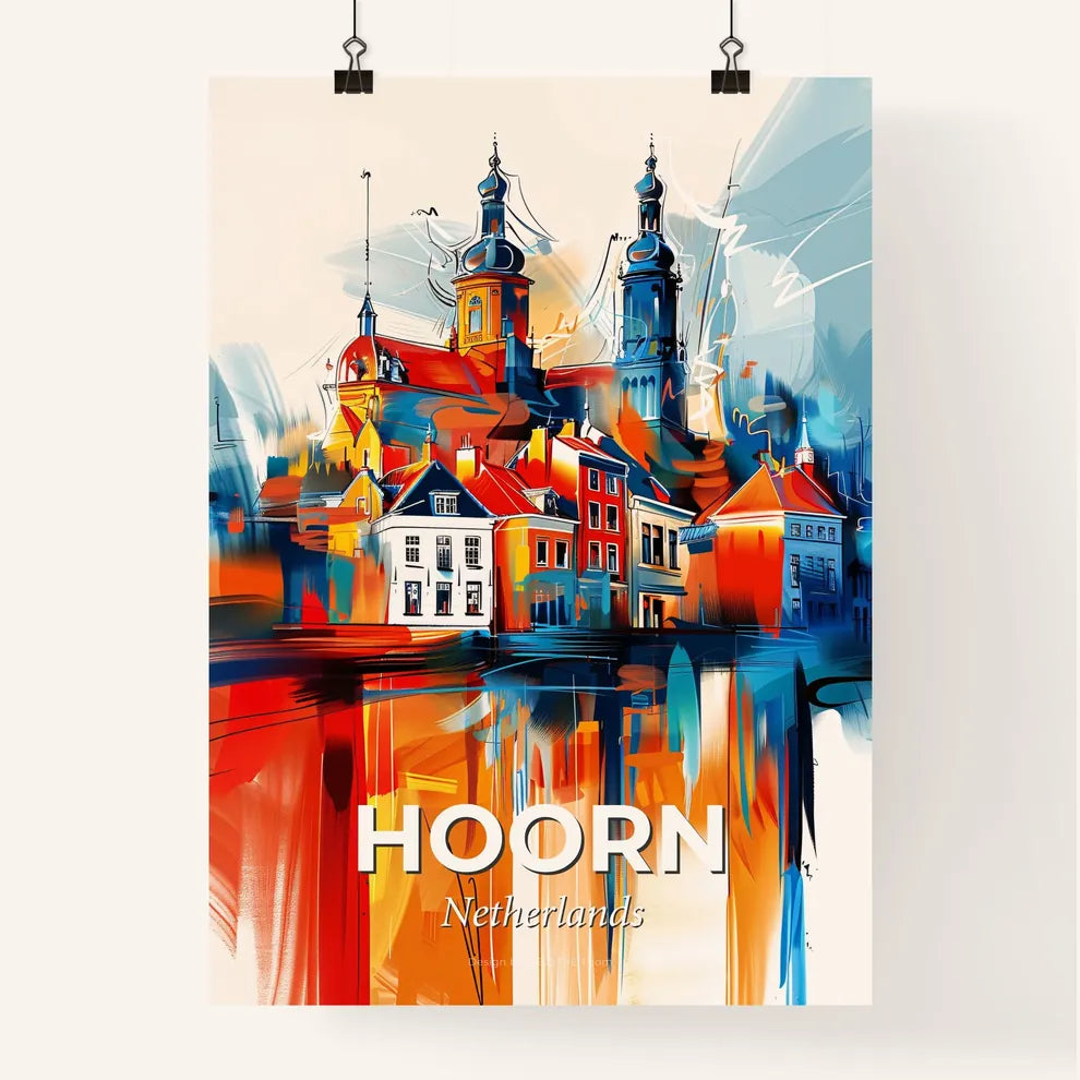 Vibrant Hoorn, Netherlands Poster