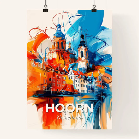 Vibrant Hoorn, Netherlands Poster