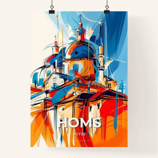 Vibrant Homs, Syria Poster