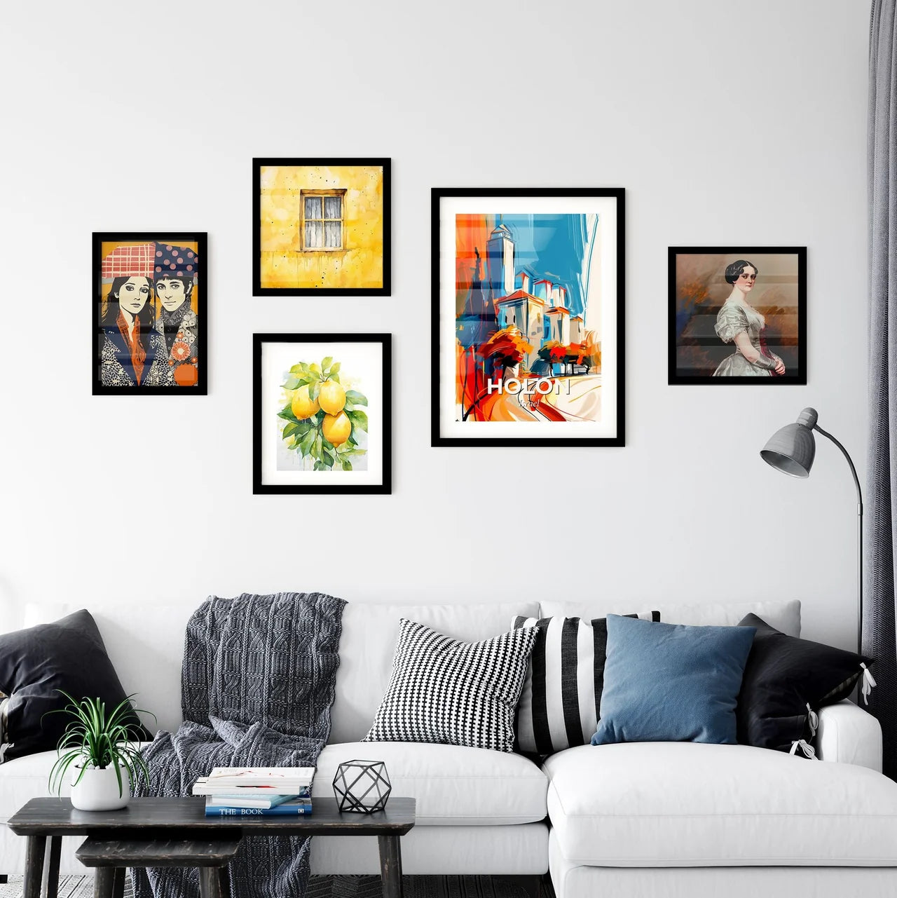 Vibrant Holon, Israel Wall Art Collection