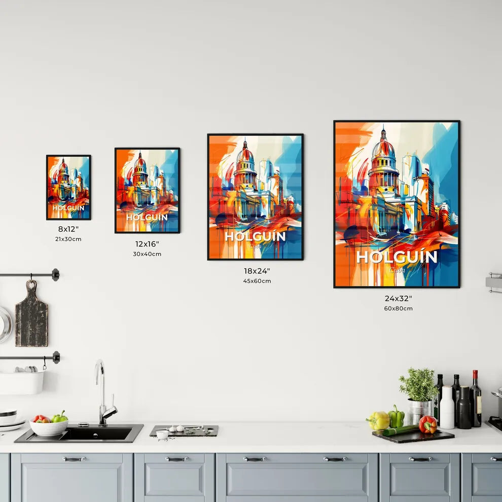 Vibrant Holguín, Cuba Kitchen Art