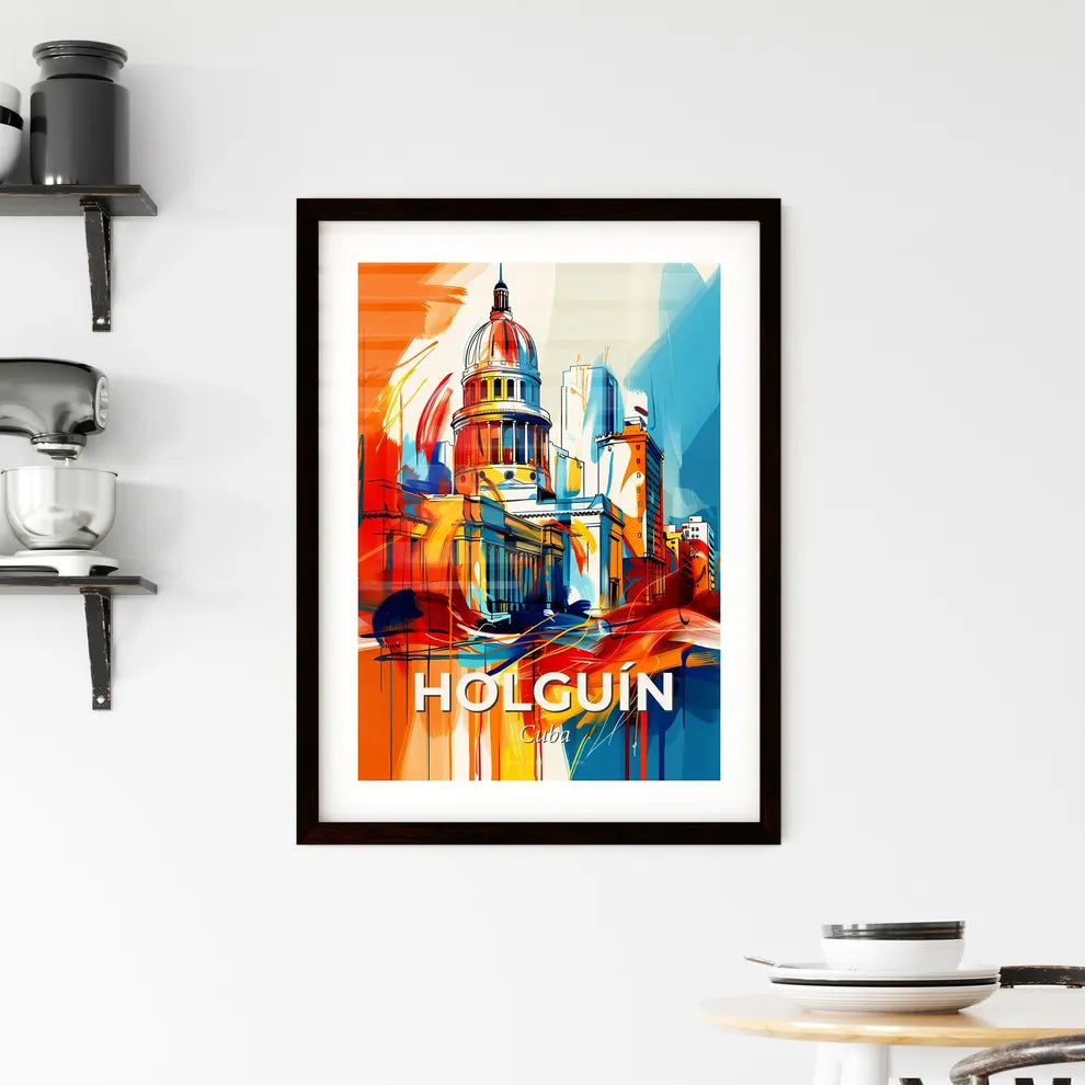 Vibrant Holguín, Cuba Framed Print