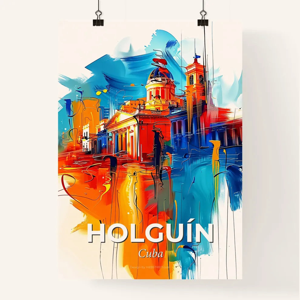 Vibrant Holguín, Cuba Poster