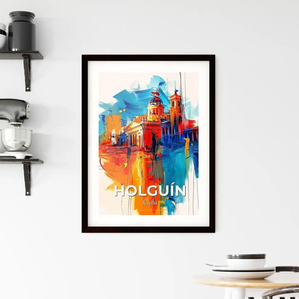 Vibrant Holguín, Cuba Framed Print