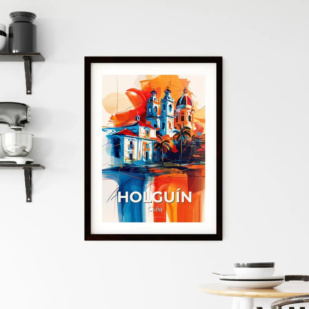 Vibrant Holguín, Cuba Framed Print