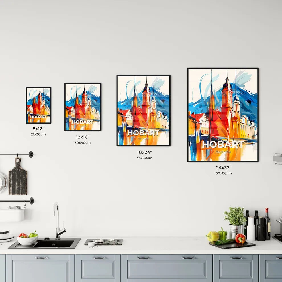 Vibrant Hobart, Australia Kitchen Art