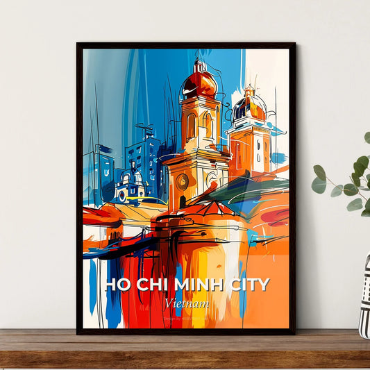 Vibrant Ho Chi Minh City, Vietnam Art Print