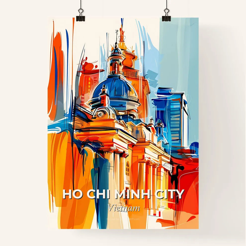 Vibrant Ho Chi Minh City, Vietnam Poster
