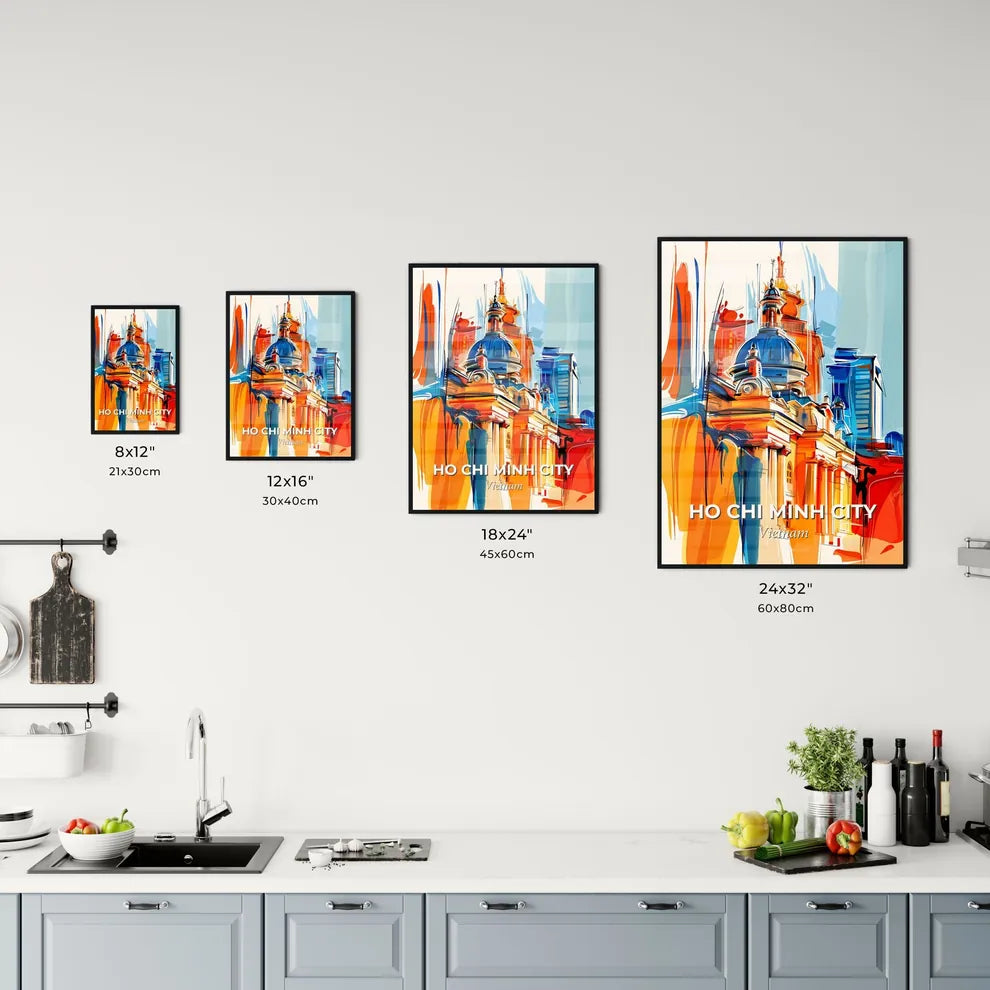 Vibrant Ho Chi Minh City, Vietnam Kitchen Art