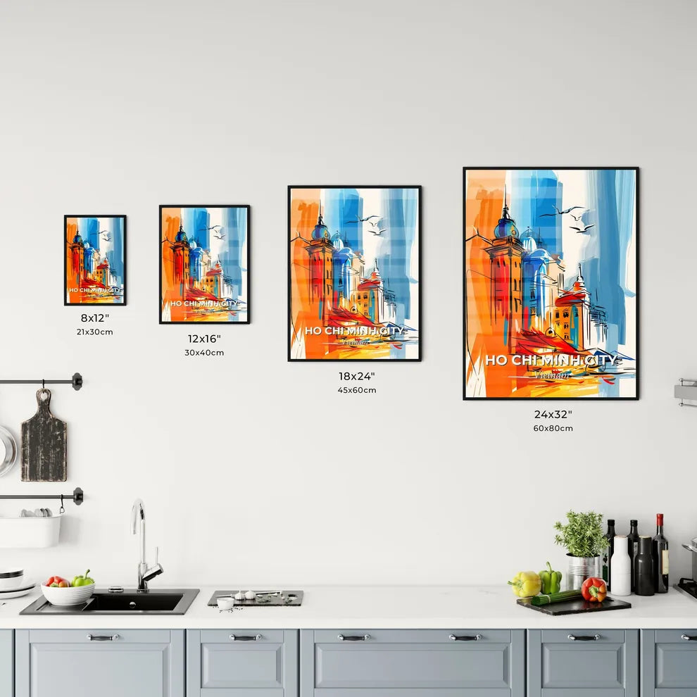 Vibrant Ho Chi Minh City, Vietnam Kitchen Art