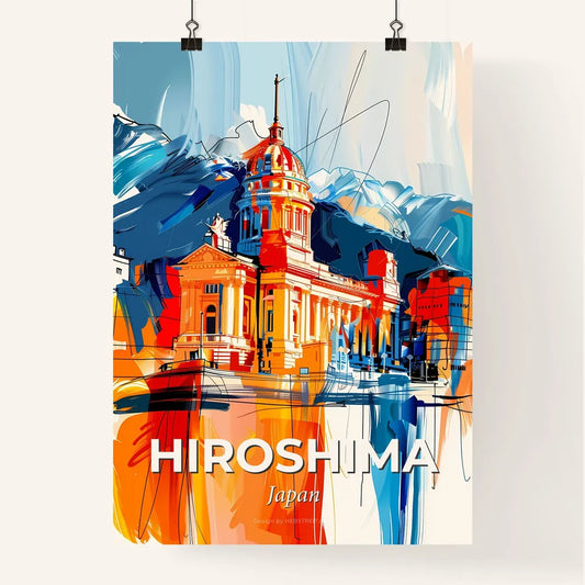 Vibrant Hiroshima, Japan Poster