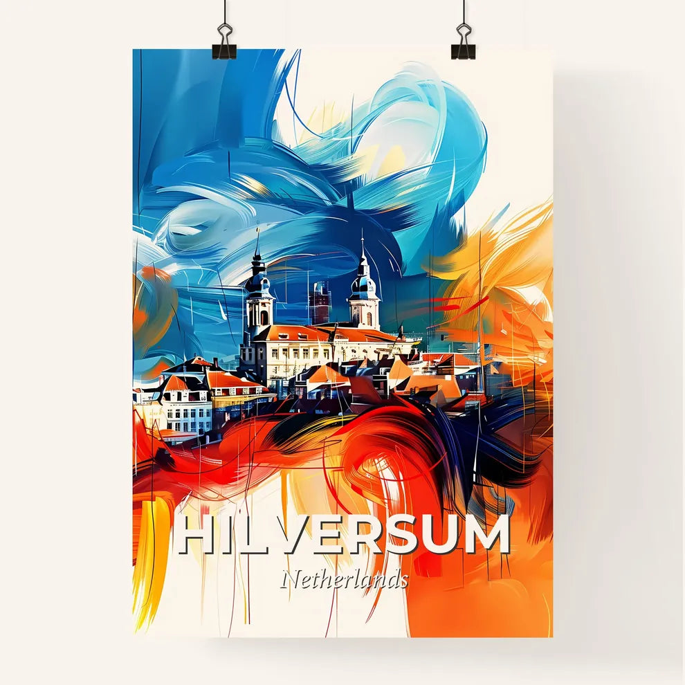 Vibrant Hilversum, Netherlands Poster