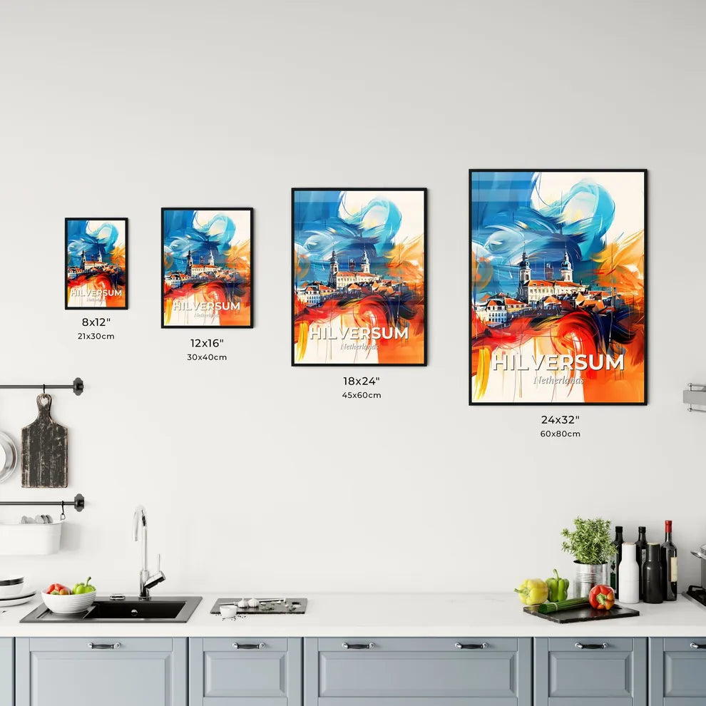 Vibrant Hilversum, Netherlands Kitchen Art