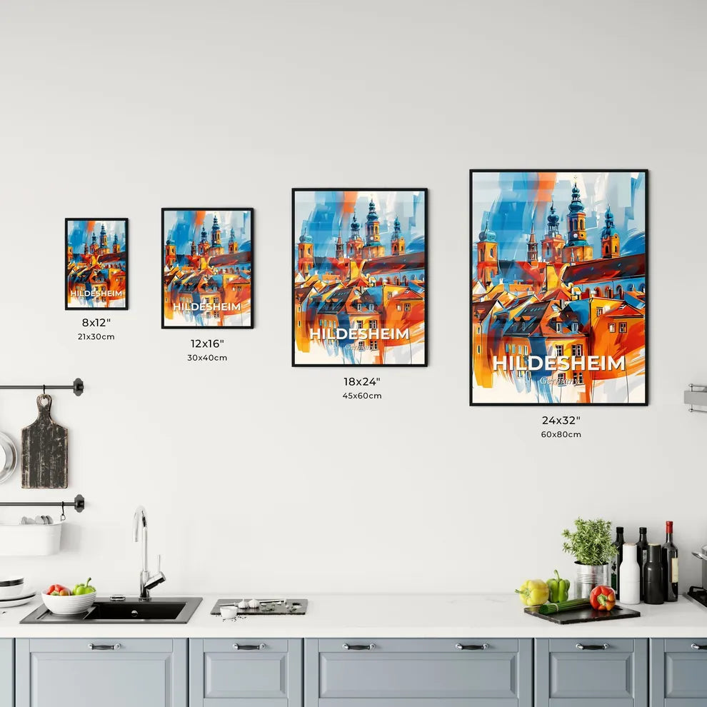 Vibrant Hildesheim, Germany Kitchen Art