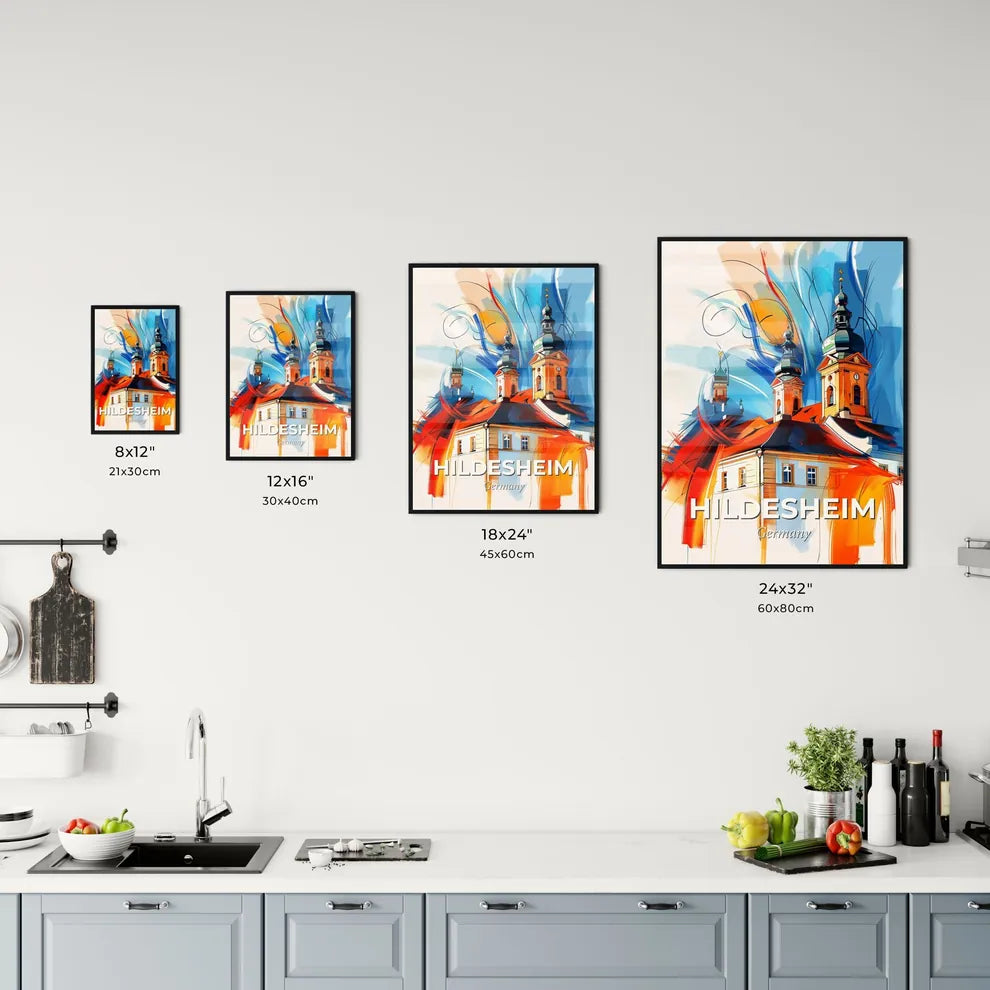 Vibrant Hildesheim, Germany Kitchen Art