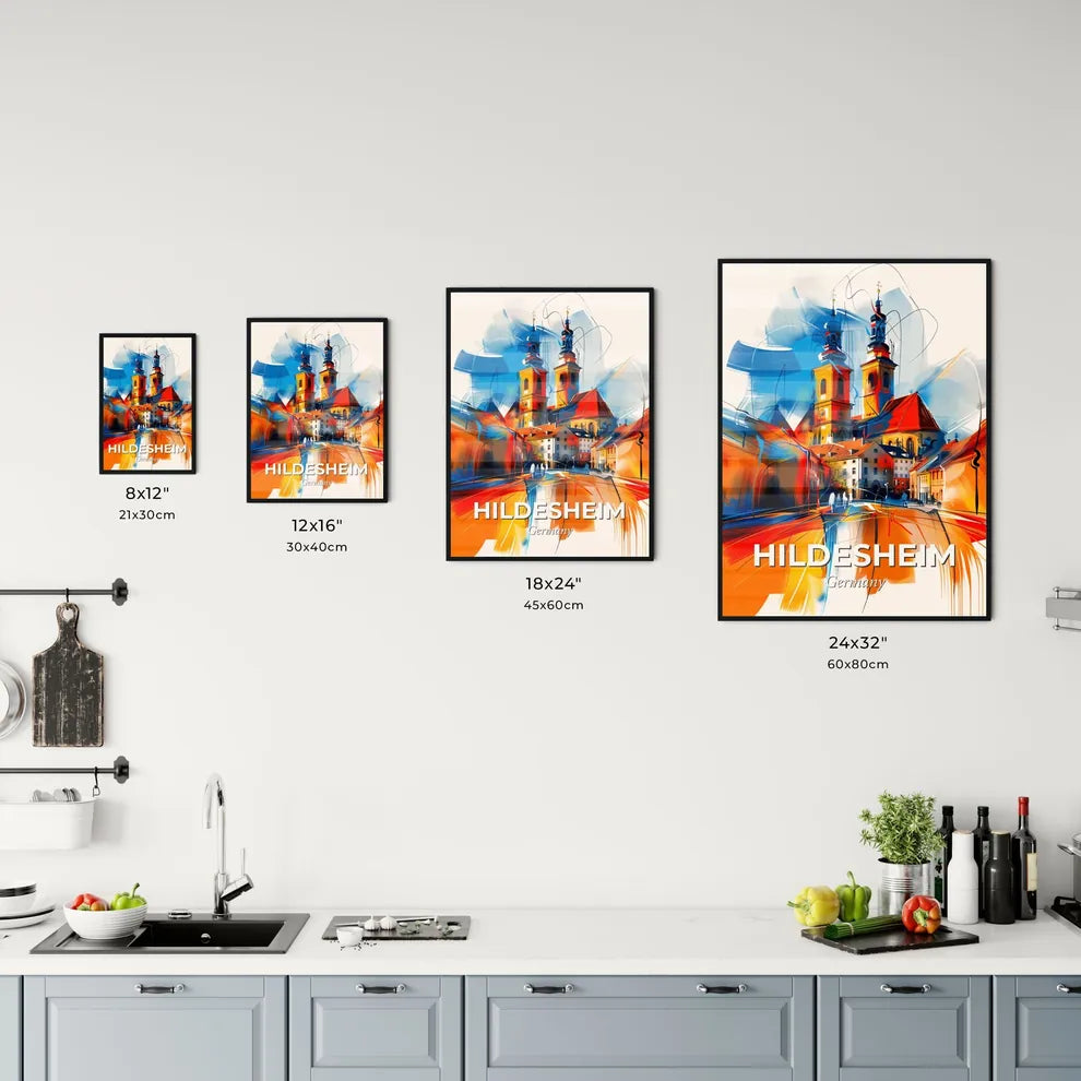 Vibrant Hildesheim, Germany Kitchen Art