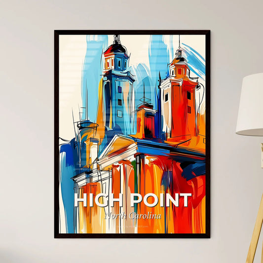 Vibrant High Point, North Carolina Art Print
