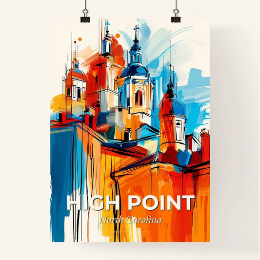 Vibrant High Point, North Carolina Poster