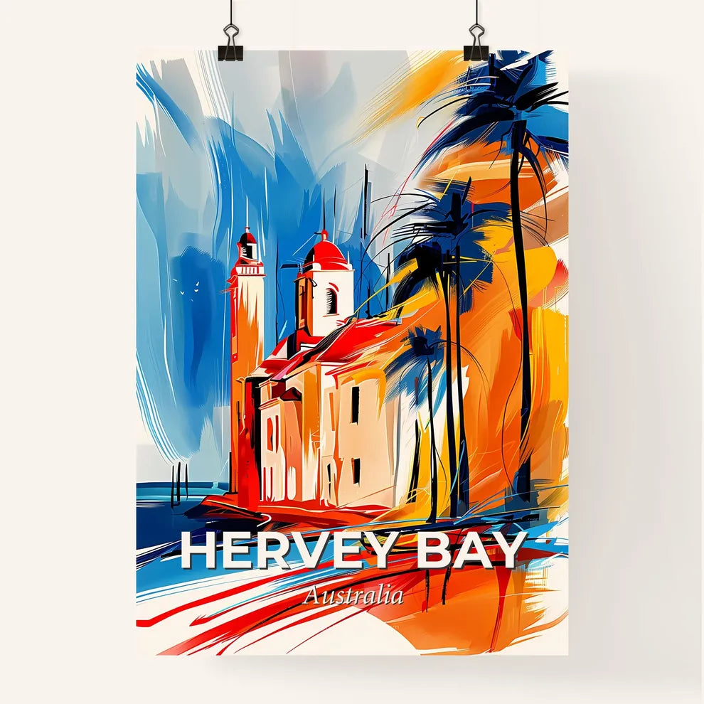 Vibrant Hervey Bay, Australia Poster