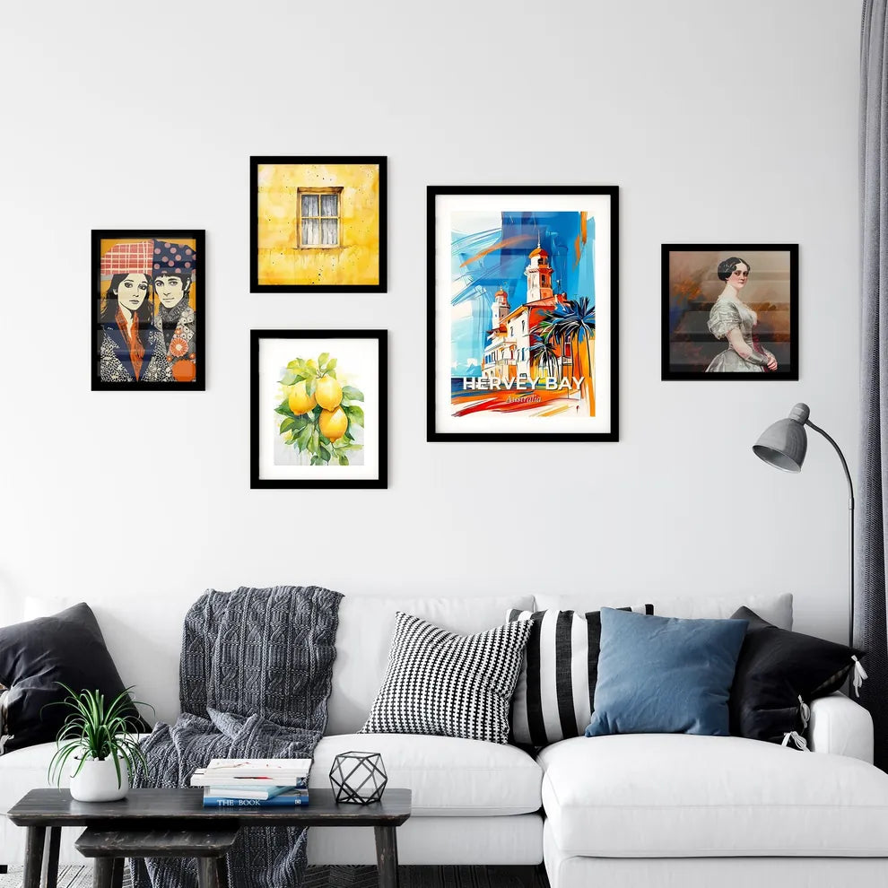Vibrant Hervey Bay, Australia Wall Art Collection