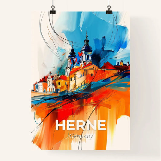 Vibrant Herne, Germany Poster
