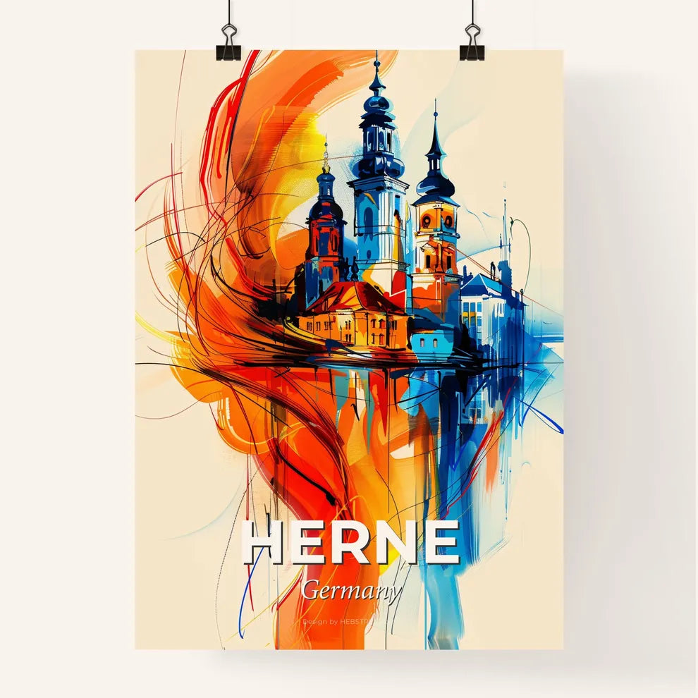 Vibrant Herne, Germany Poster