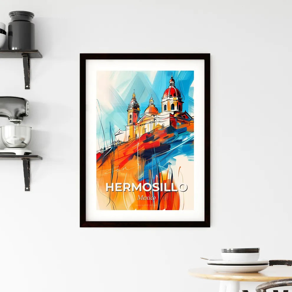 Vibrant Hermosillo, Mexico Framed Print