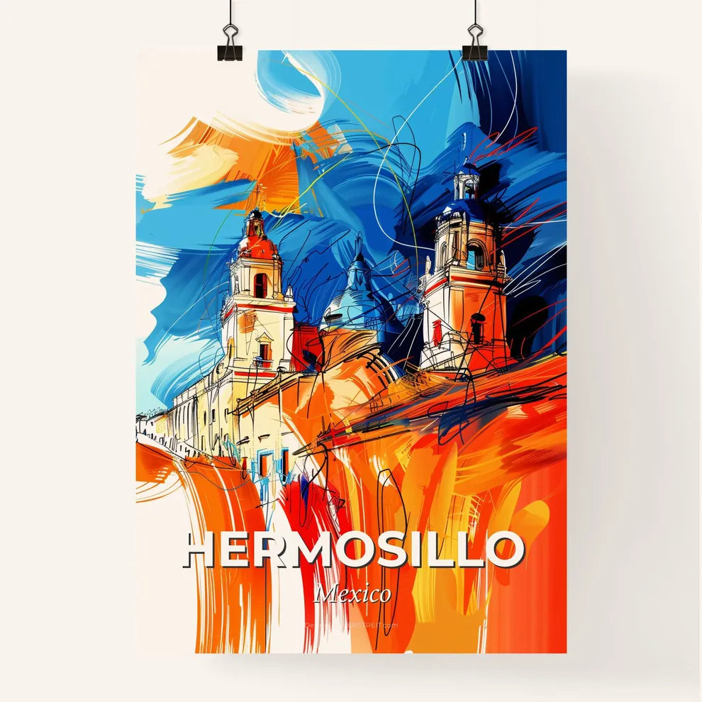 Vibrant Hermosillo, Mexico Poster