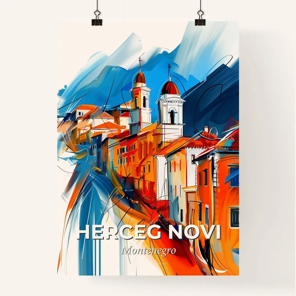 Vibrant Herceg Novi, Montenegro Poster