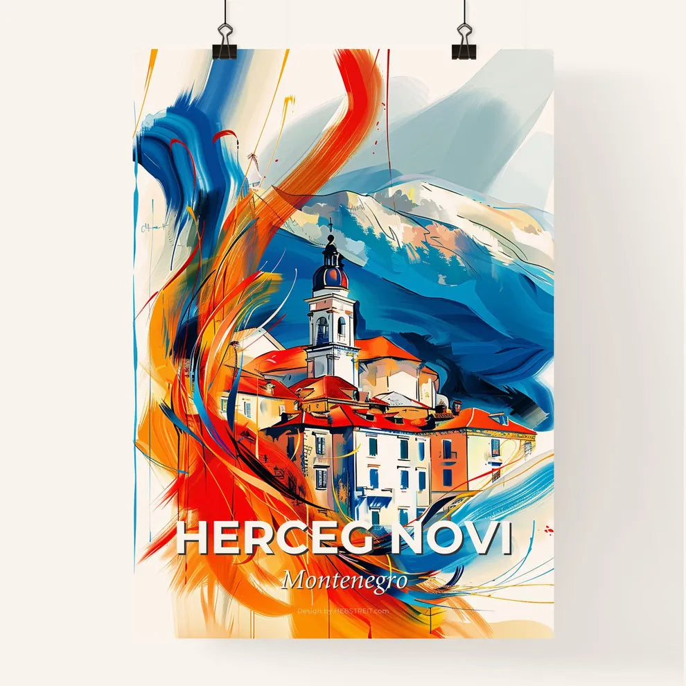 Vibrant Herceg Novi, Montenegro Poster