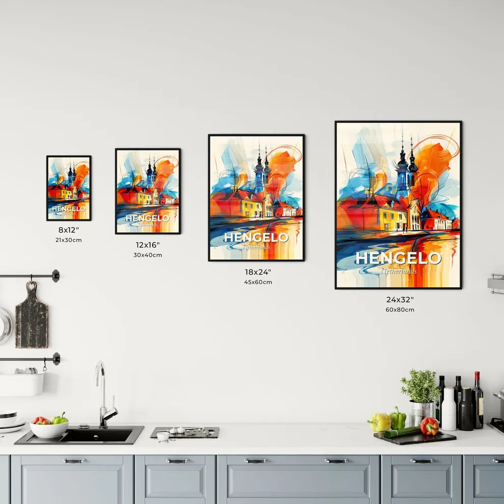 Vibrant Hengelo, Netherlands Kitchen Art