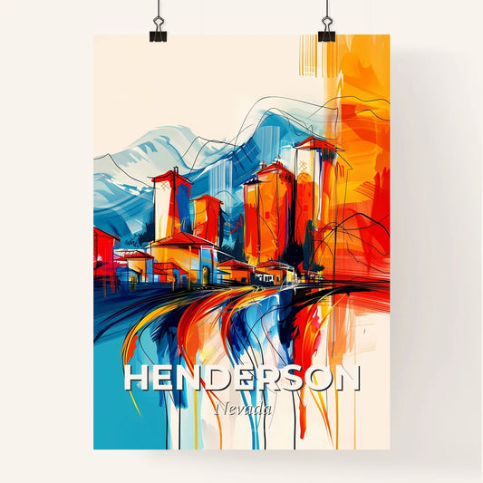 Vibrant Henderson, Nevada Poster