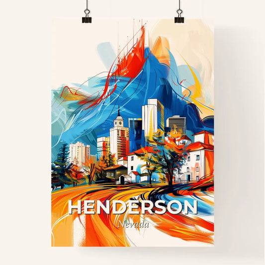 Vibrant Henderson, Nevada Poster