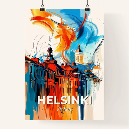 Vibrant Helsinki, Finland Poster