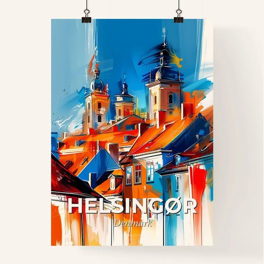 Vibrant Helsingør, Denmark Poster