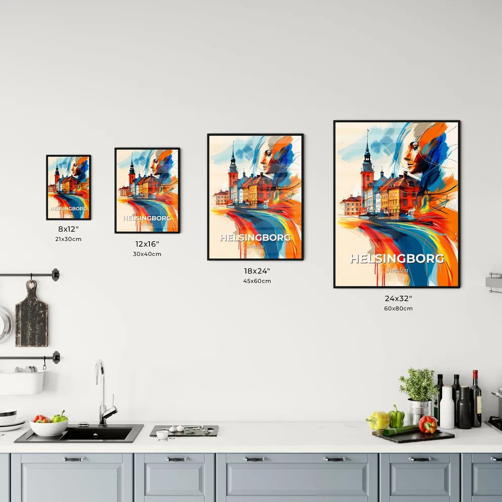 Vibrant Helsingborg, Sweden Kitchen Art