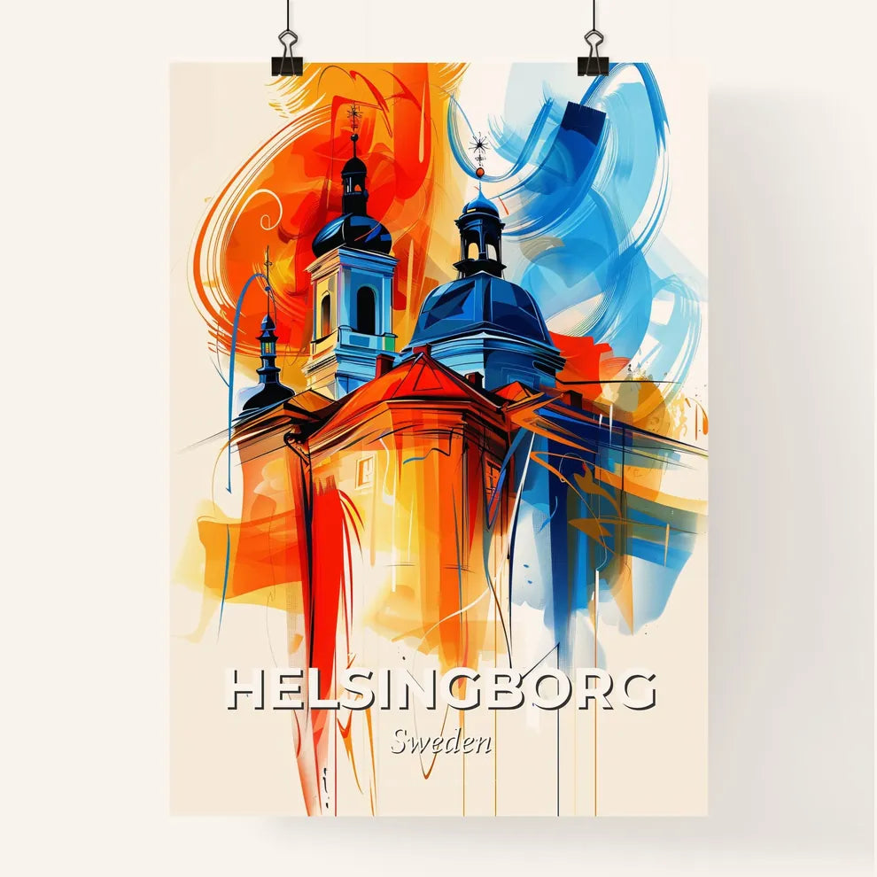 Vibrant Helsingborg, Sweden Poster