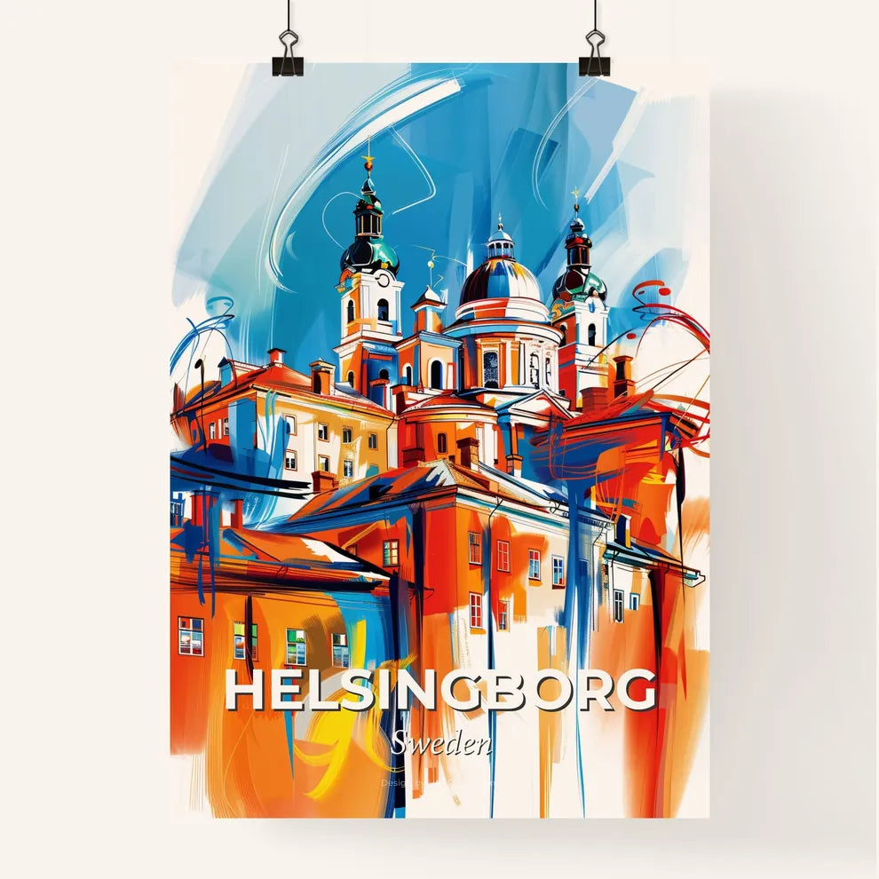 Vibrant Helsingborg, Sweden Poster