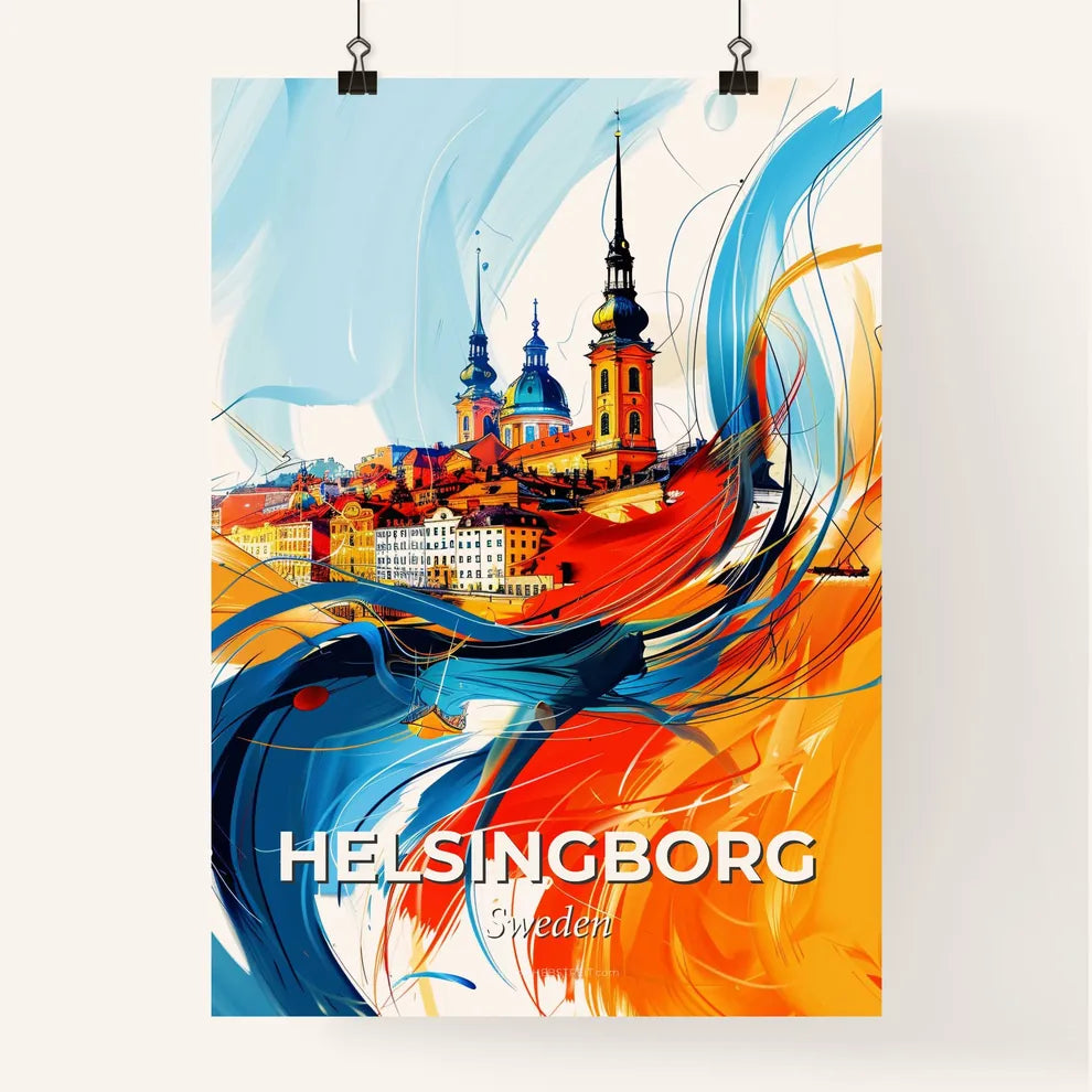 Vibrant Helsingborg, Sweden Poster