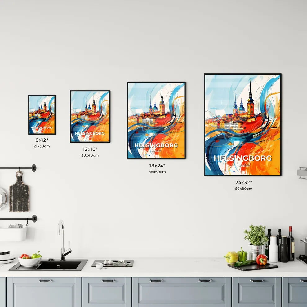 Vibrant Helsingborg, Sweden Kitchen Art