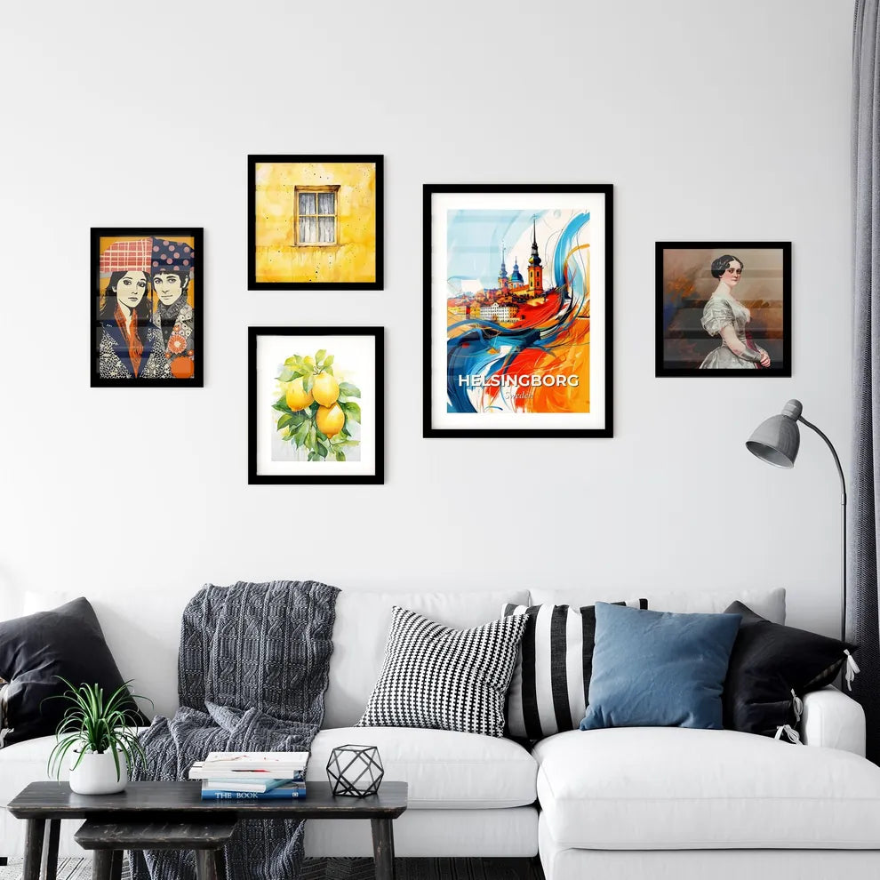 Vibrant Helsingborg, Sweden Wall Art Collection