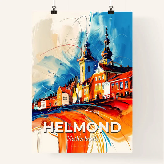 Vibrant Helmond, Netherlands Poster