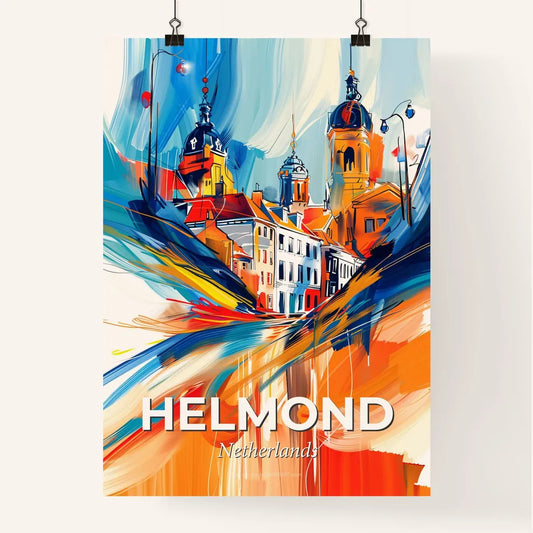 Vibrant Helmond, Netherlands Poster