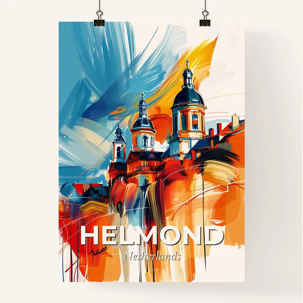 Vibrant Helmond, Netherlands Poster